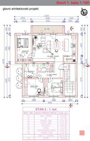Apartmán Na predaj - Osječko-baranjska Osijek - foto 3/3