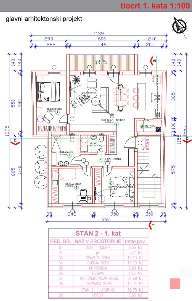 Apartmán Na predaj - Osječko-baranjska Osijek