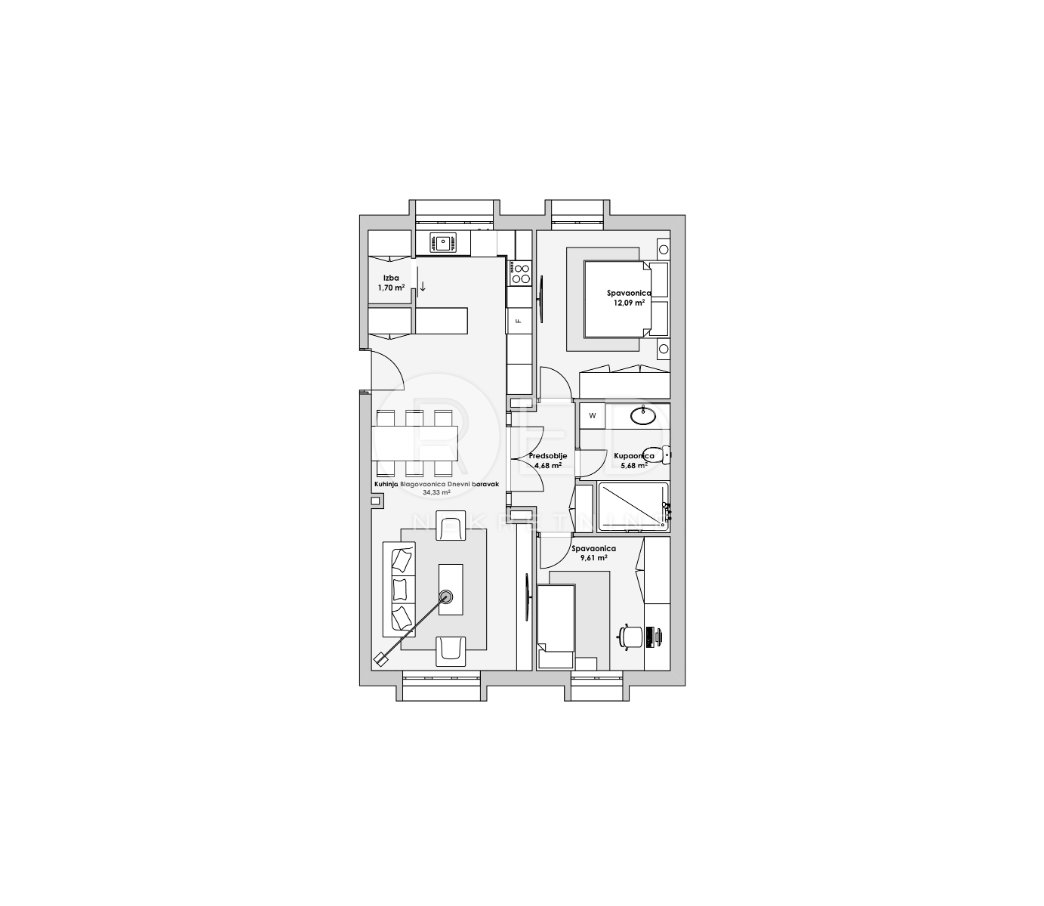 Apartment Zu verkaufen - Požeško-slavonska Požega