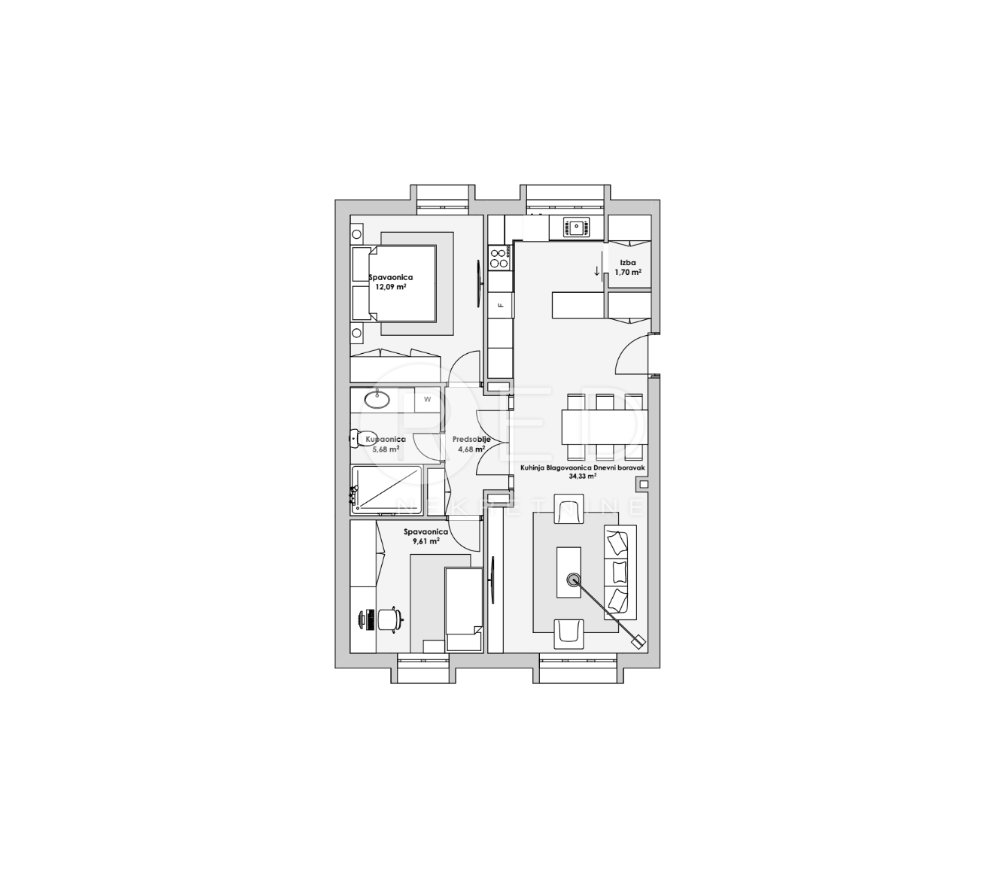 Apartma Naprodaj - Požeško-slavonska Požega