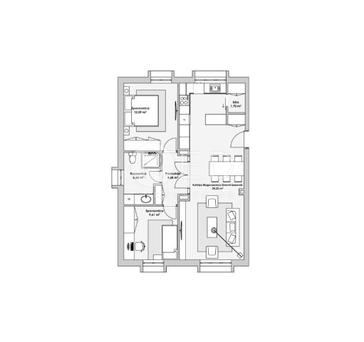 Apartma Naprodaj - Požeško-slavonska Požega - foto 4/4