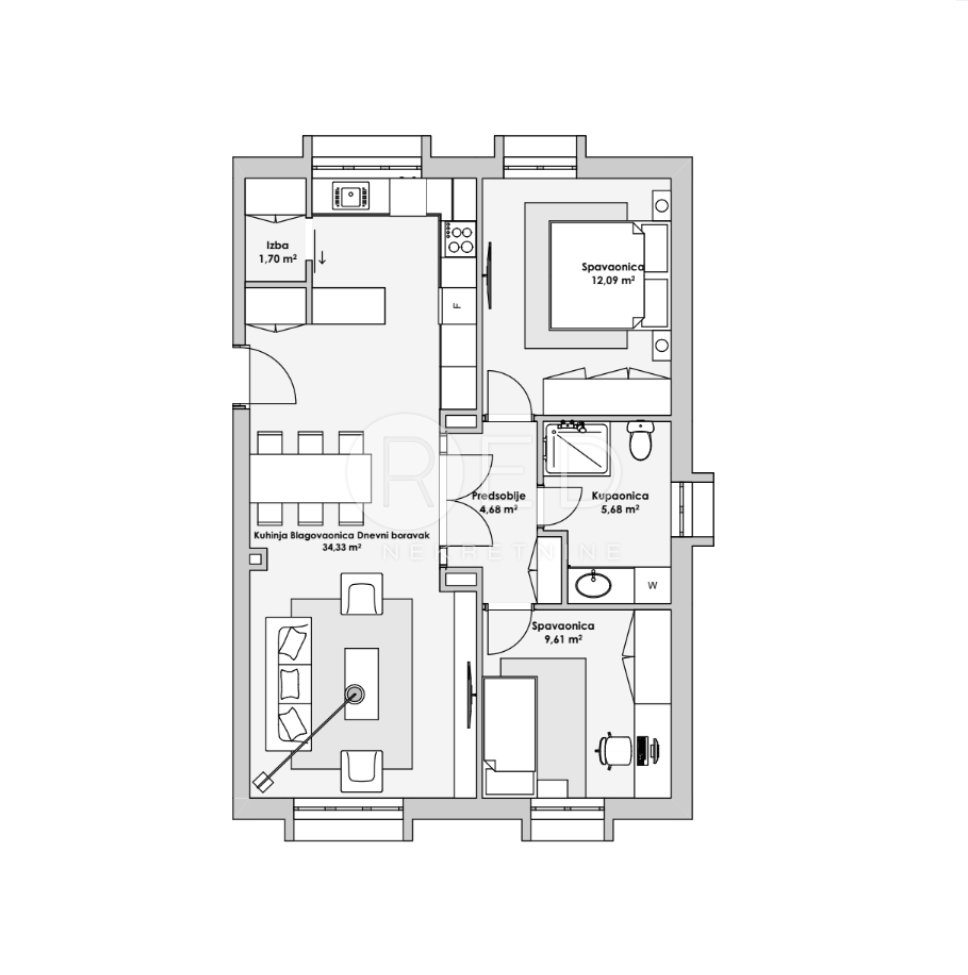 Apartma Naprodaj - Požeško-slavonska Požega