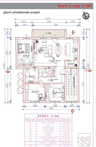 Apartmán Na predaj - Osječko-baranjska Osijek - foto 3/3