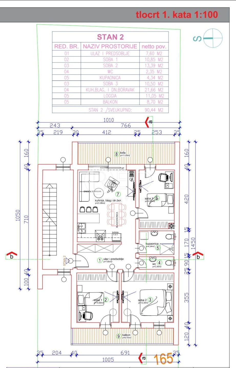 Apartmán Na predaj - Osječko-baranjska Osijek