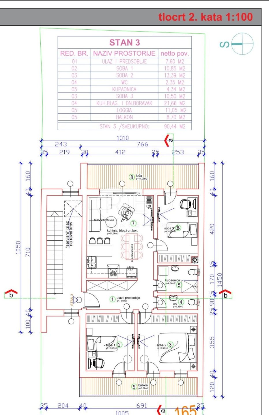Apartmán Na predaj - Osječko-baranjska Osijek