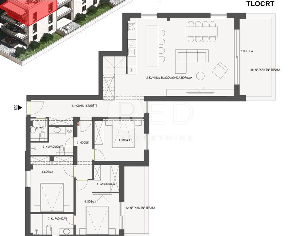 Apartma Naprodaj - Zadarska Privlaka
