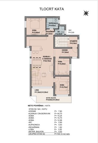 Apartment Zu verkaufen - Primorsko-goranska Crikvenica - foto 3/5