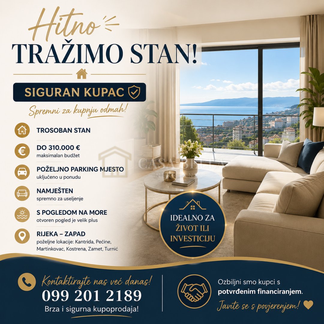 Apartmán Na predaj - Primorsko-goranska Kantrida - foto 1/1