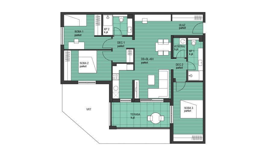 Apartmán Na prodej - Primorsko-goranska Kostrena