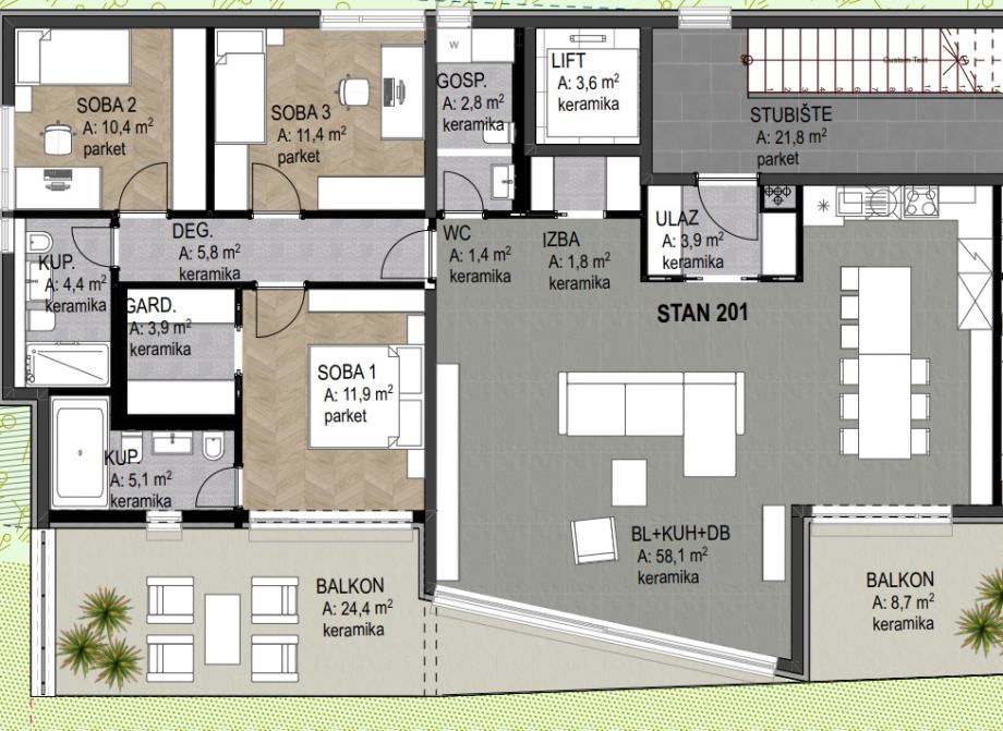 Apartma Naprodaj - Primorsko-goranska Opatija - Centar