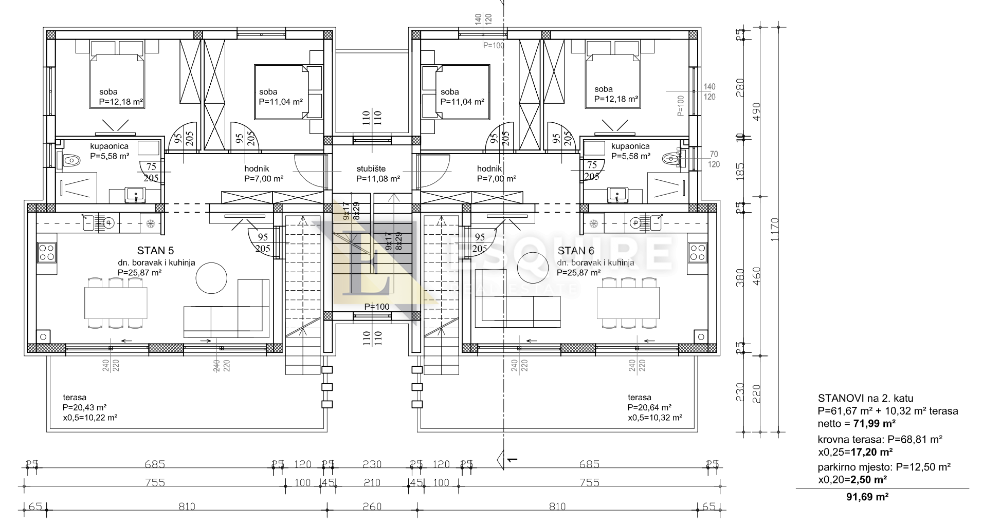 Flat For sale -  Sukošan