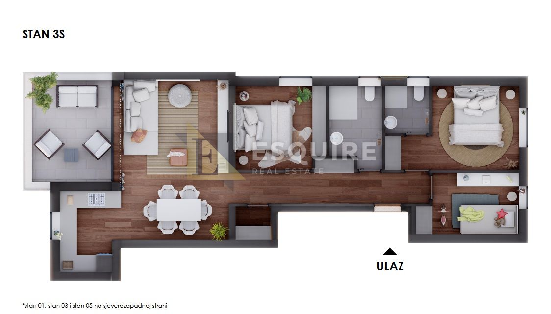 Apartmán Na predaj - Zadarska Sukošan