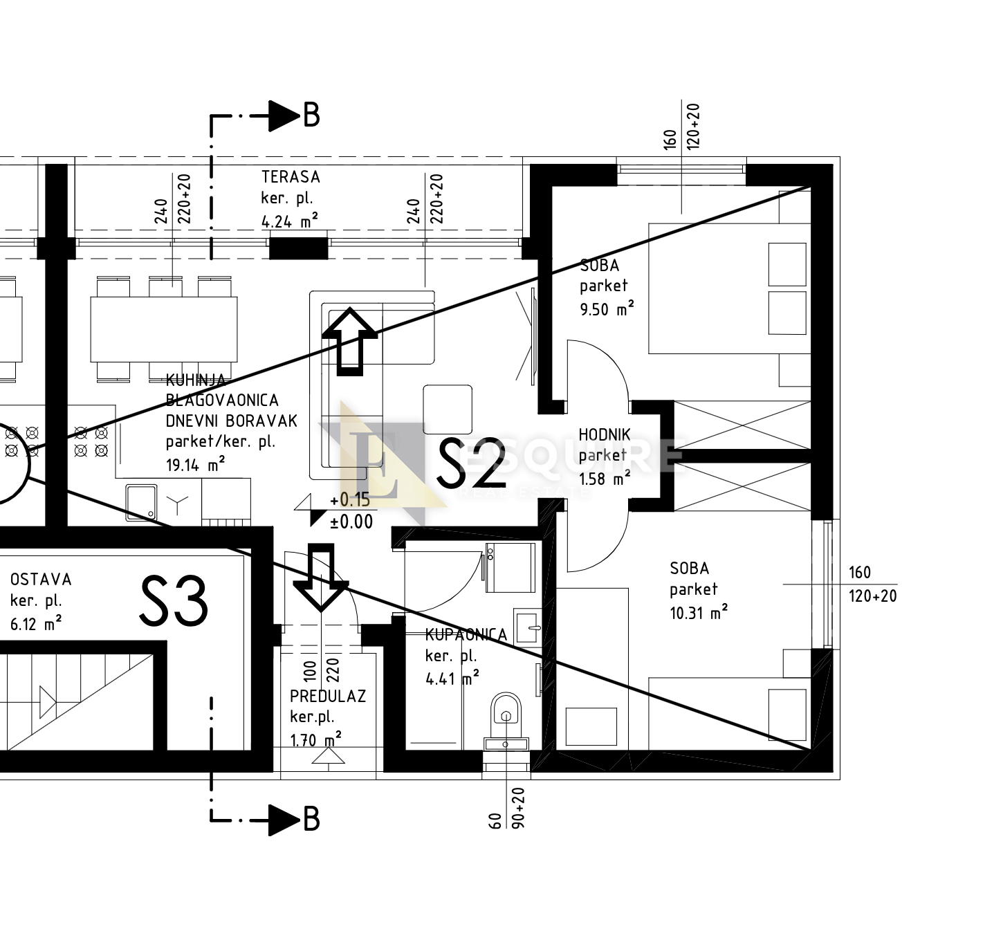 Apartmán Na prodej -  Sabunike