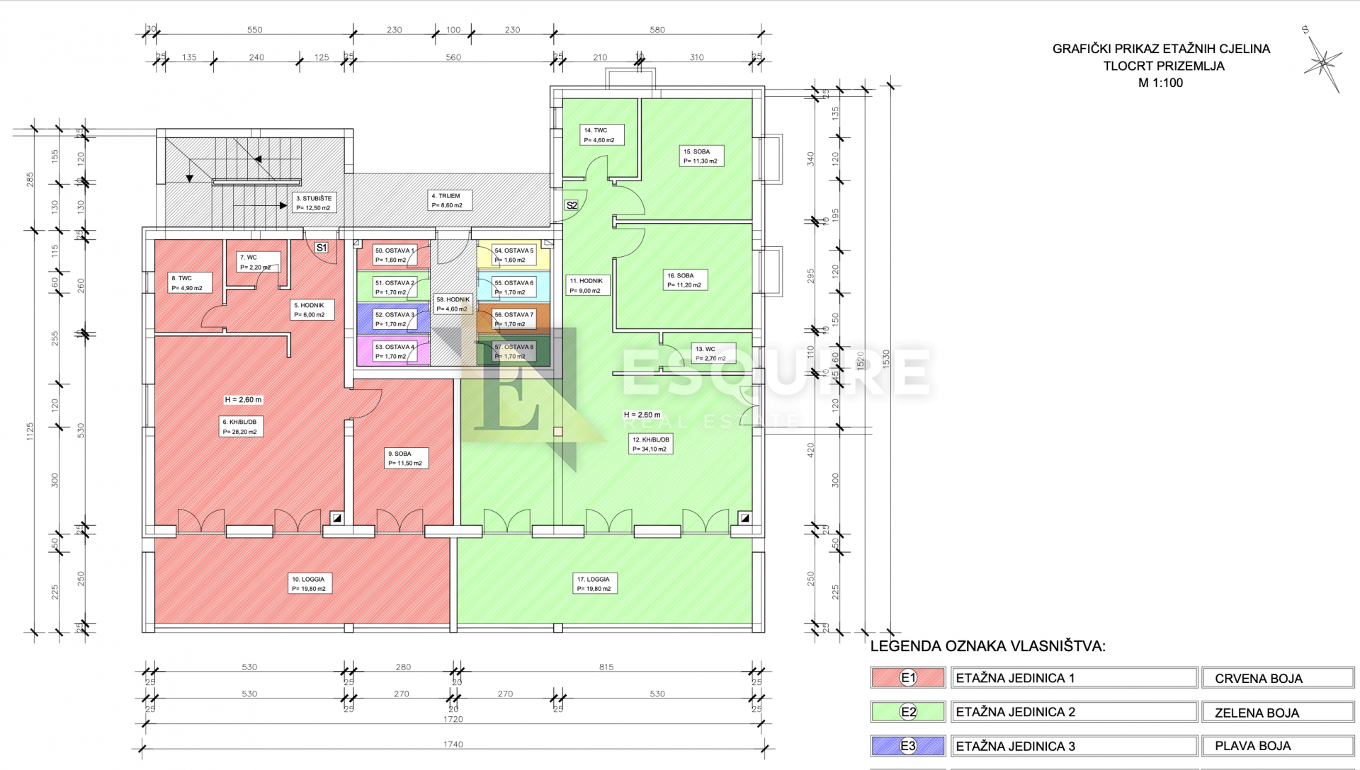 Appartement À vendre -  Crvene kuće