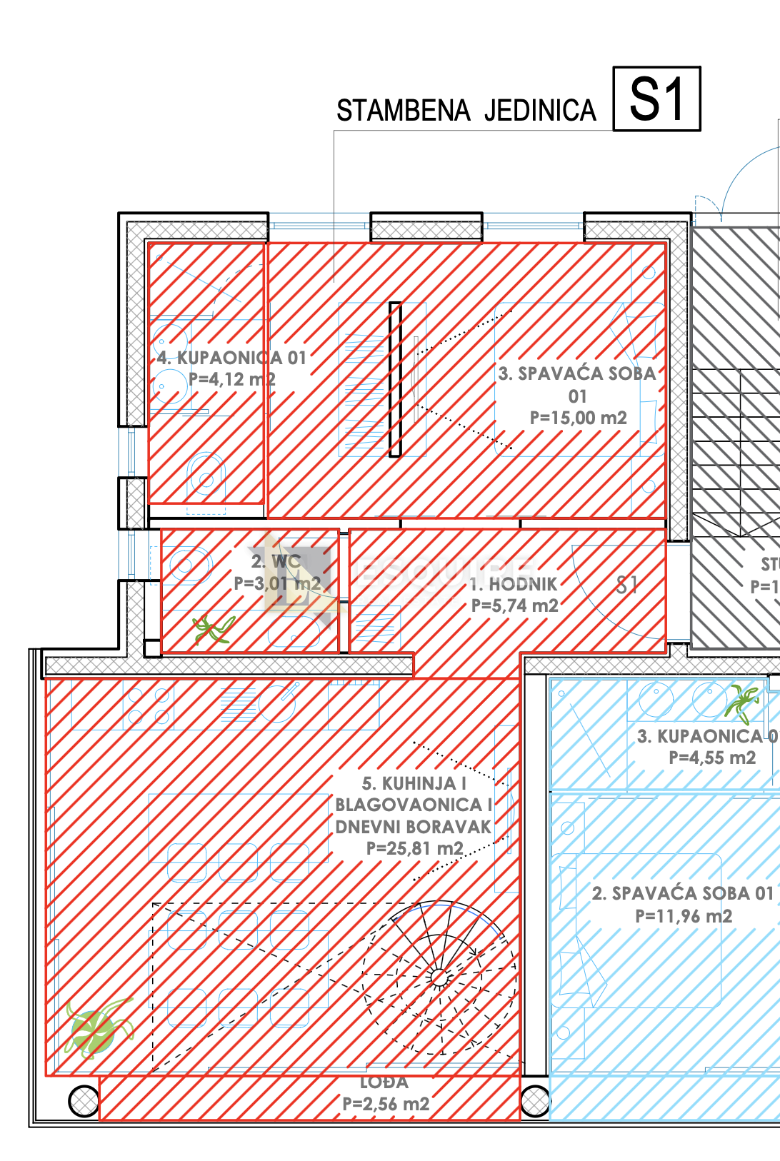 Apartma Na predaj -  Diklo