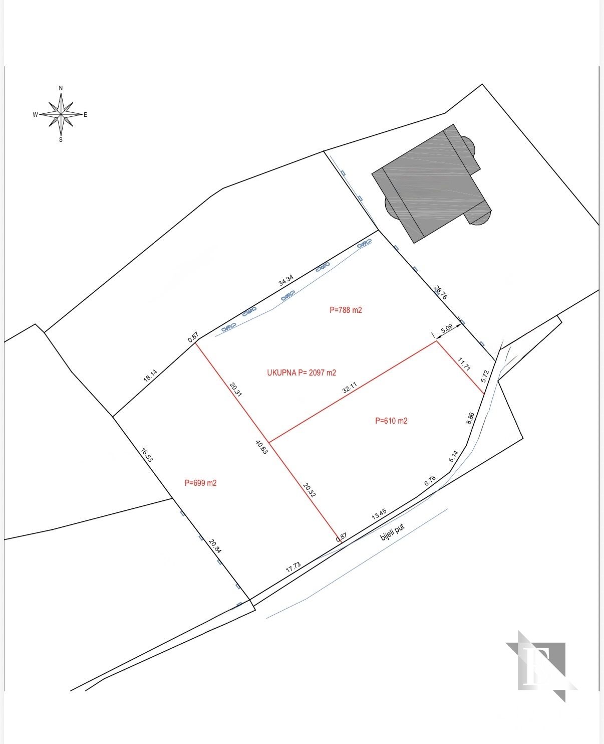 Parcela Naprodaj - Zadarska Bibinje