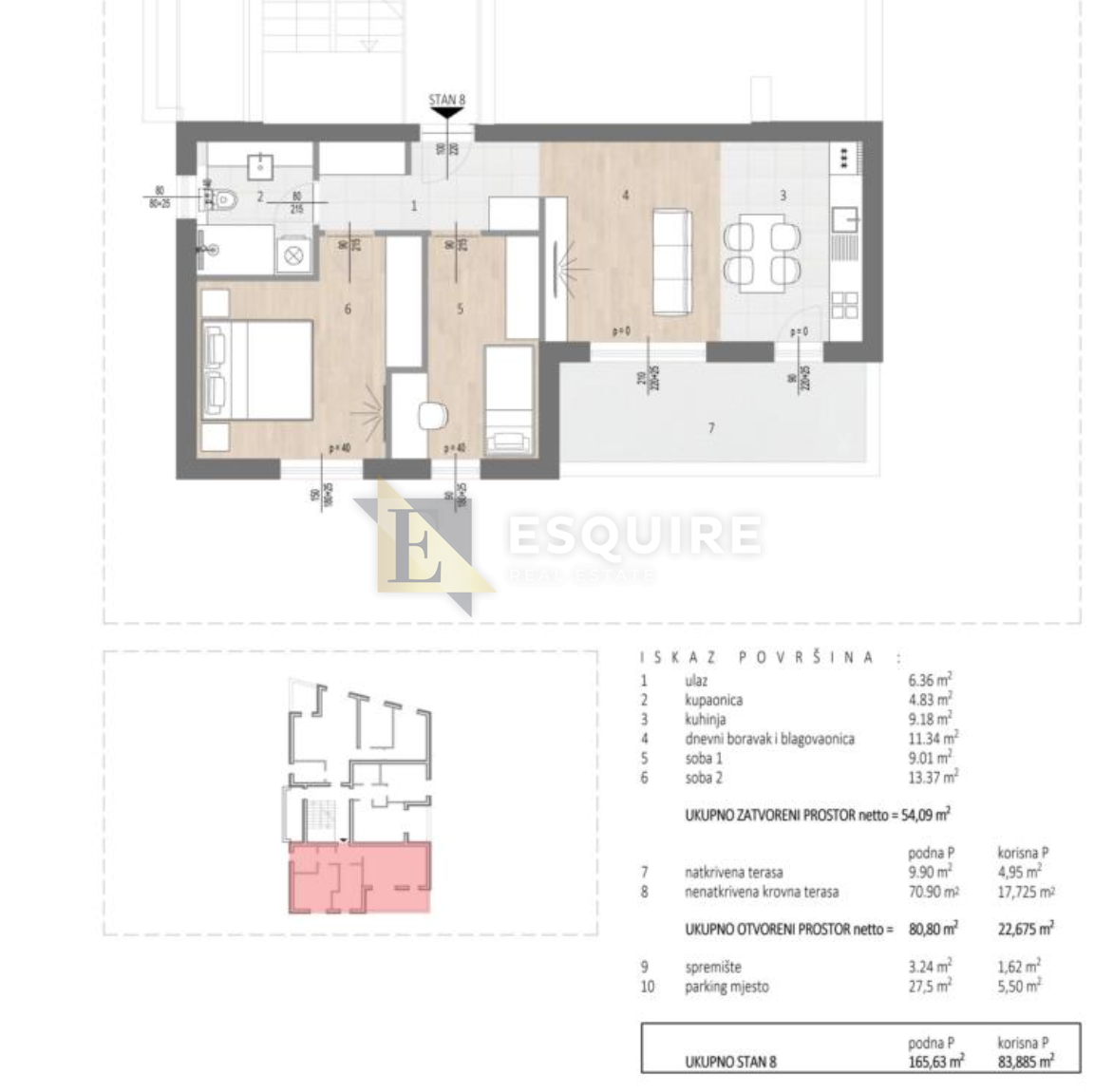 Apartment Zu verkaufen -  Bokanjac