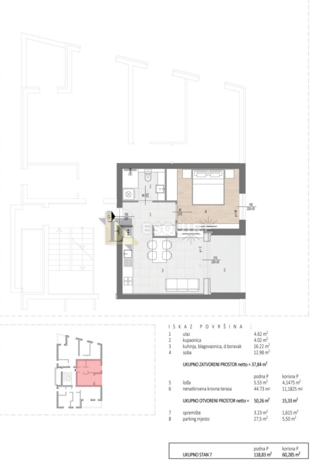 Appartement À vendre -  Bokanjac