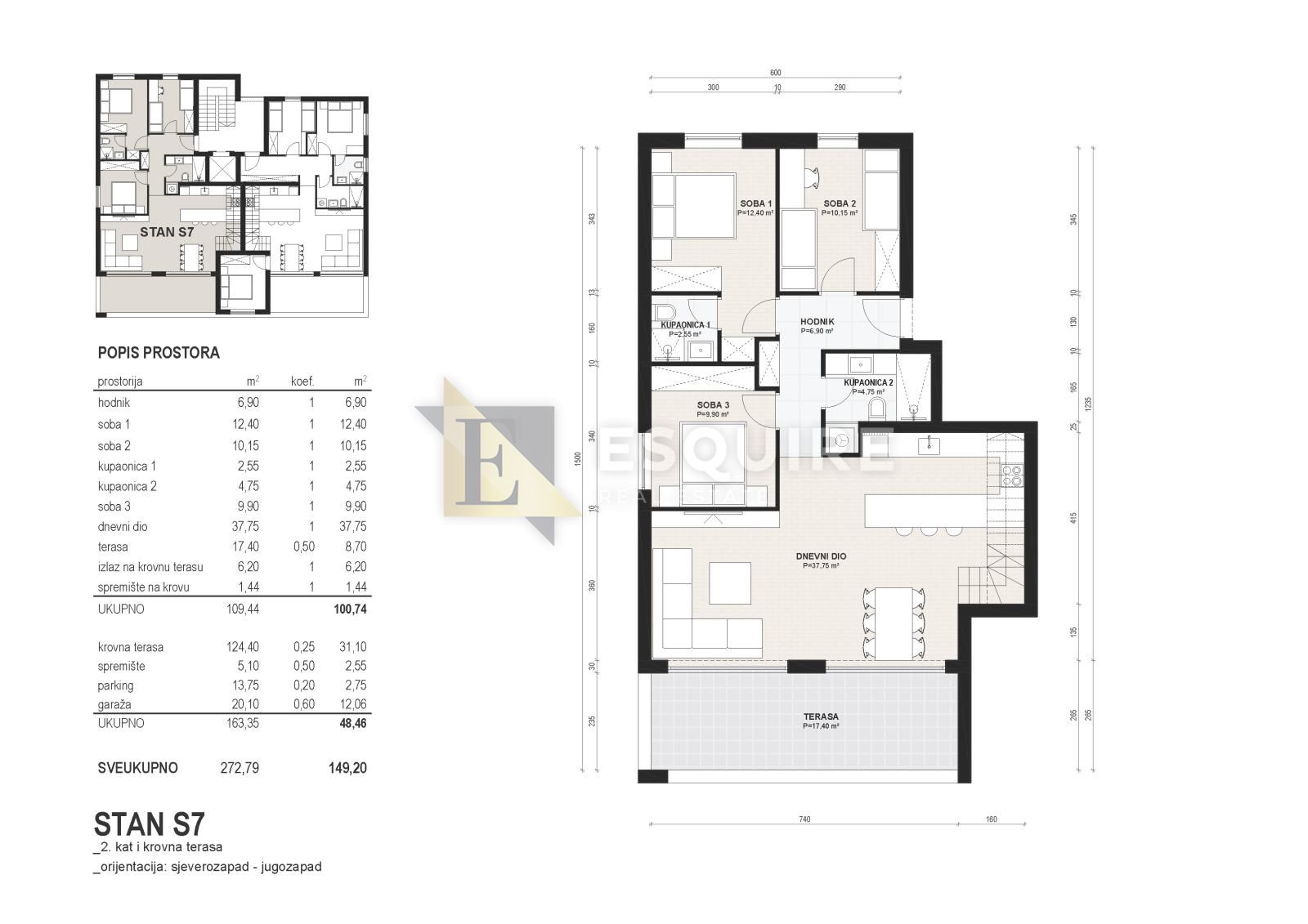 Apartment Zu verkaufen -  Diklovac
