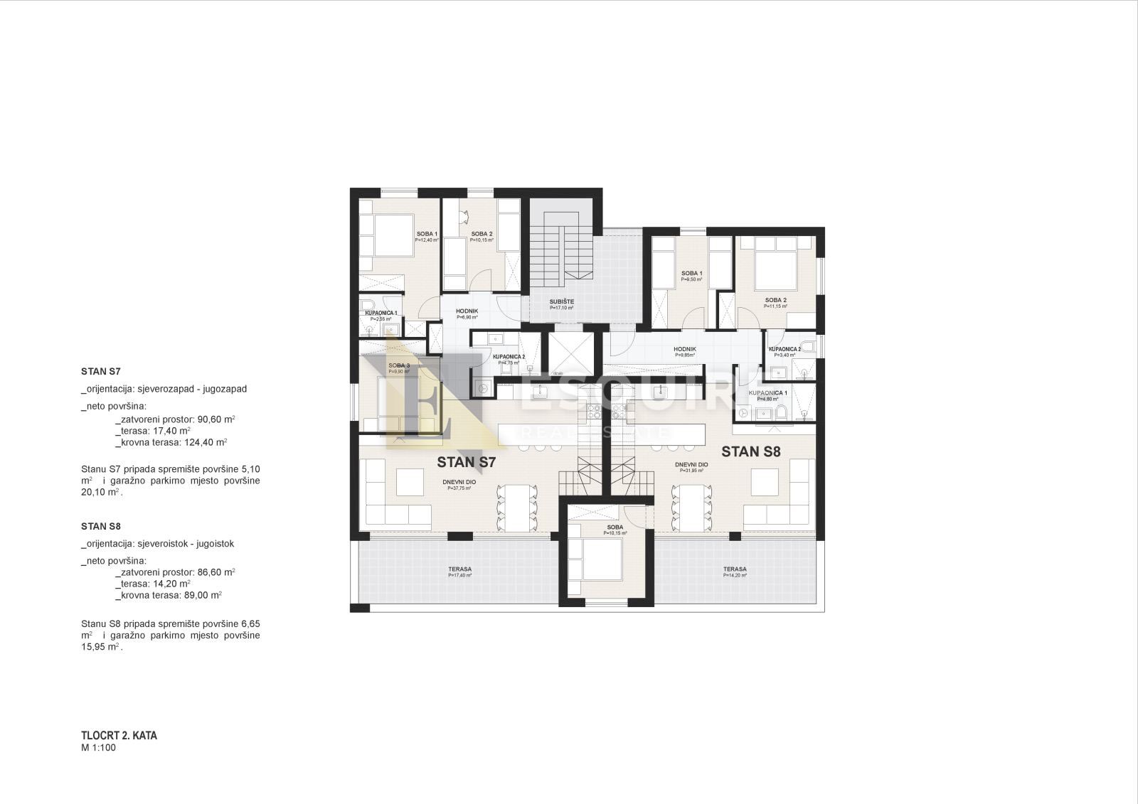 Apartment Zu verkaufen -  Diklovac