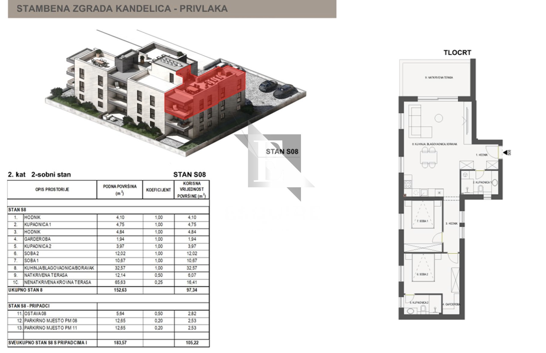Appartement À vendre - Zadarska Sabunike