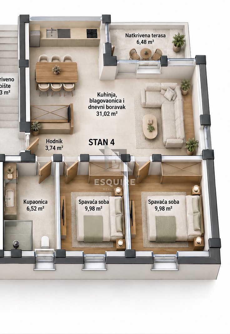 Apartmán Na predaj - Zadarska Zaton