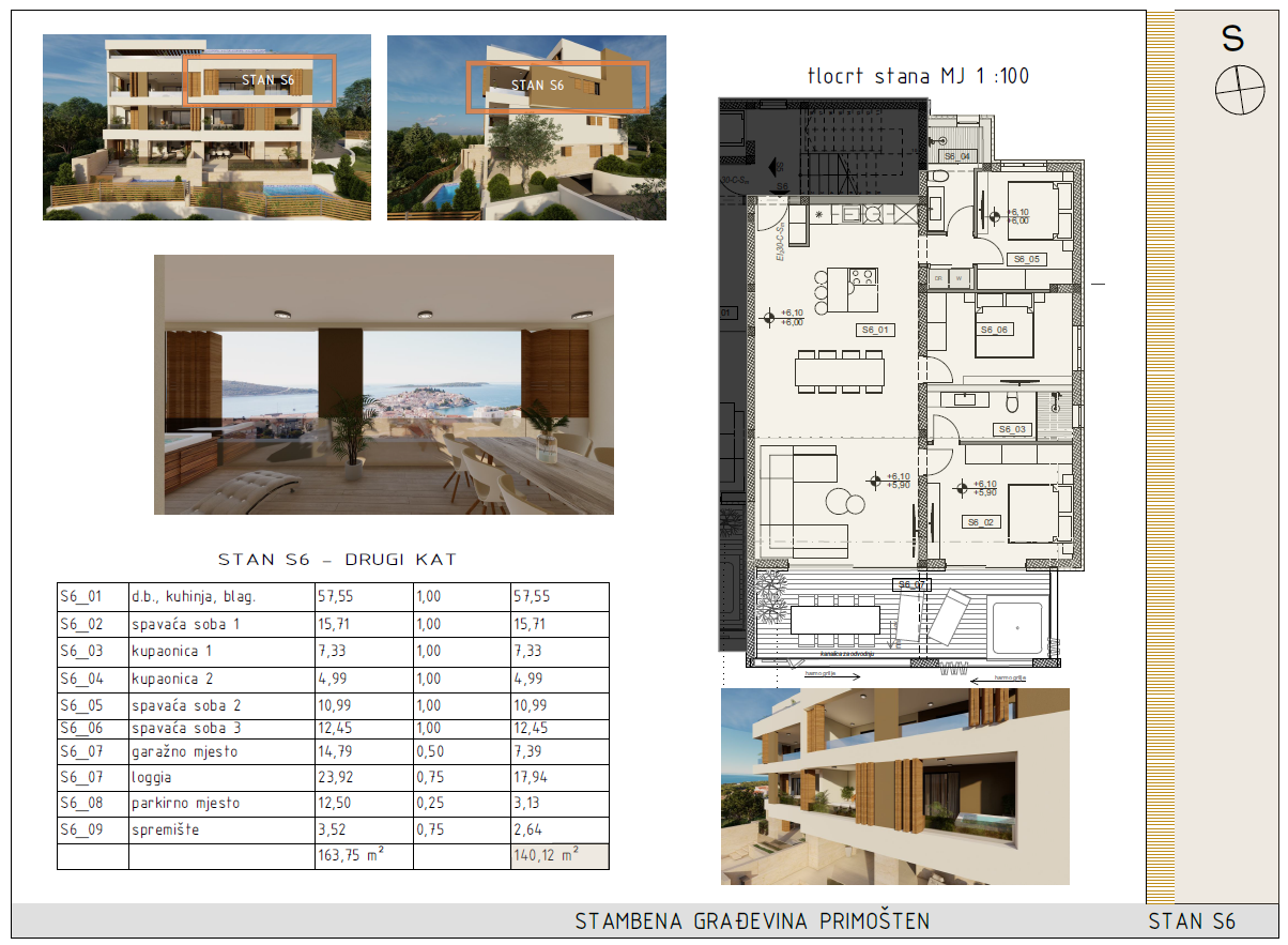 Appartement À vendre - Šibensko-kninska Primošten
