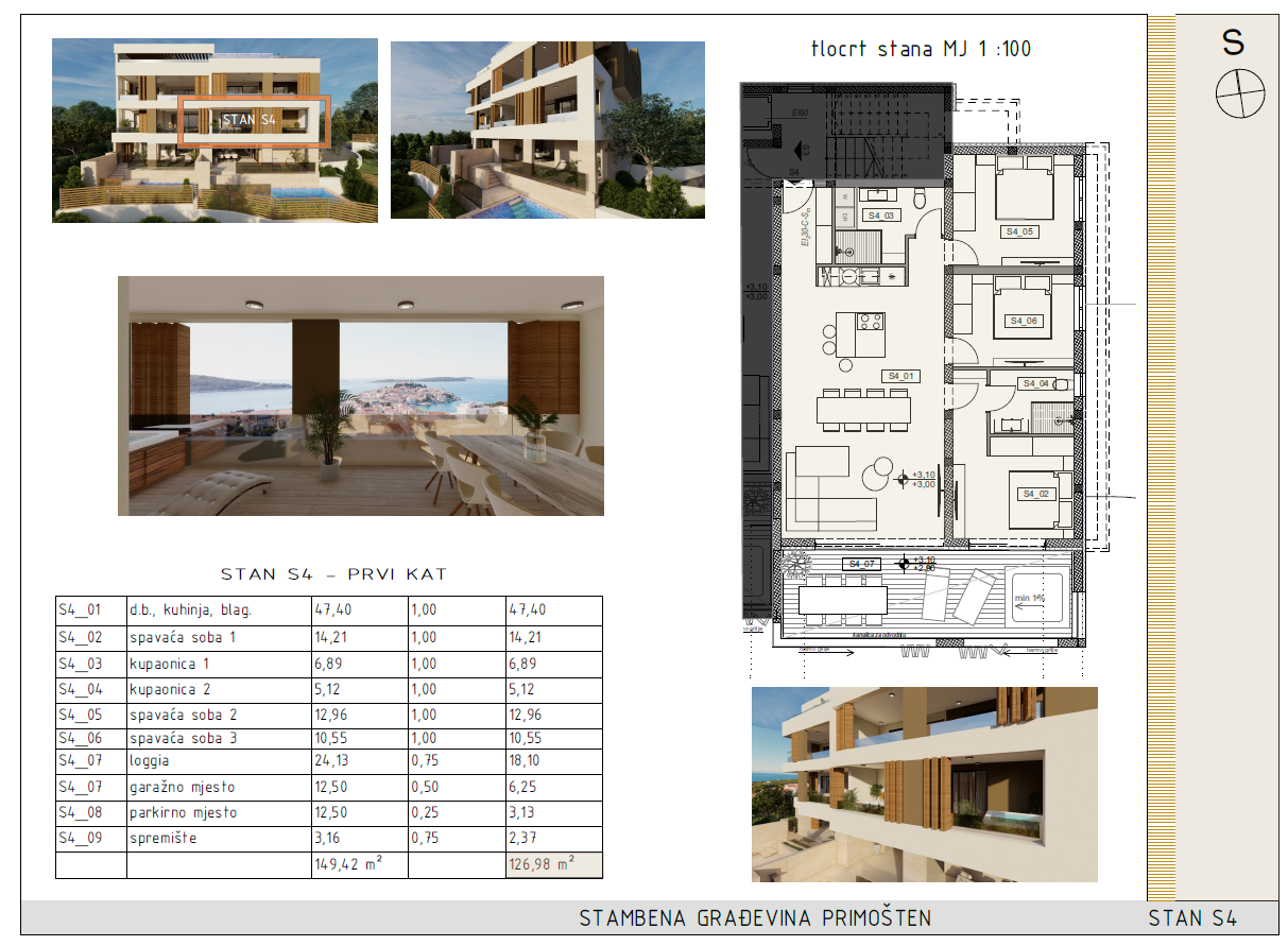 Appartement À vendre - Šibensko-kninska Primošten