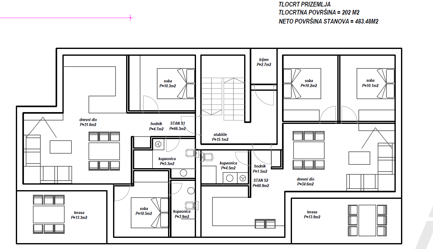 Apartment Zu verkaufen -  Borik