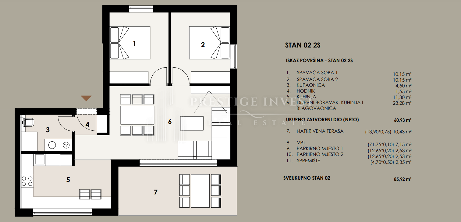 Apartment Zu verkaufen -  Borik
