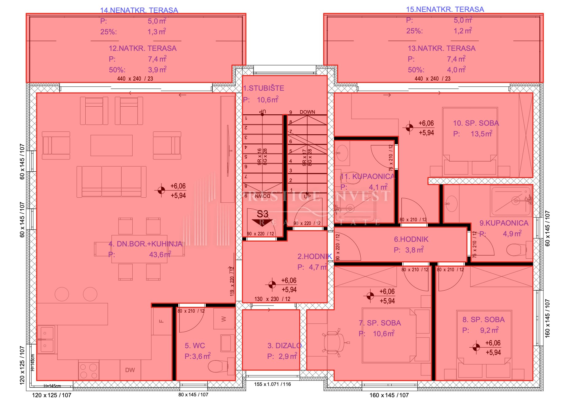 Flat For sale - Zadarska Sukošan