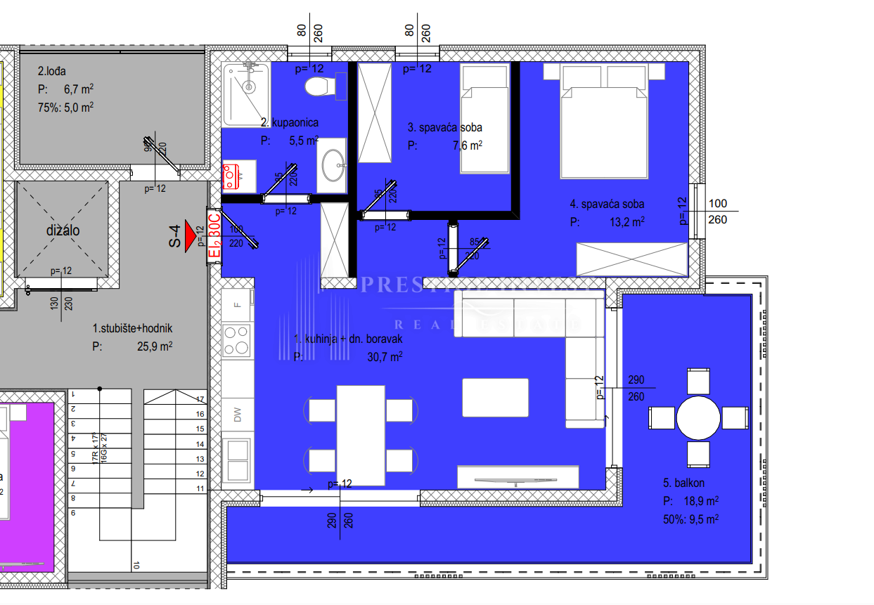 Apartment Zu verkaufen -  Diklo