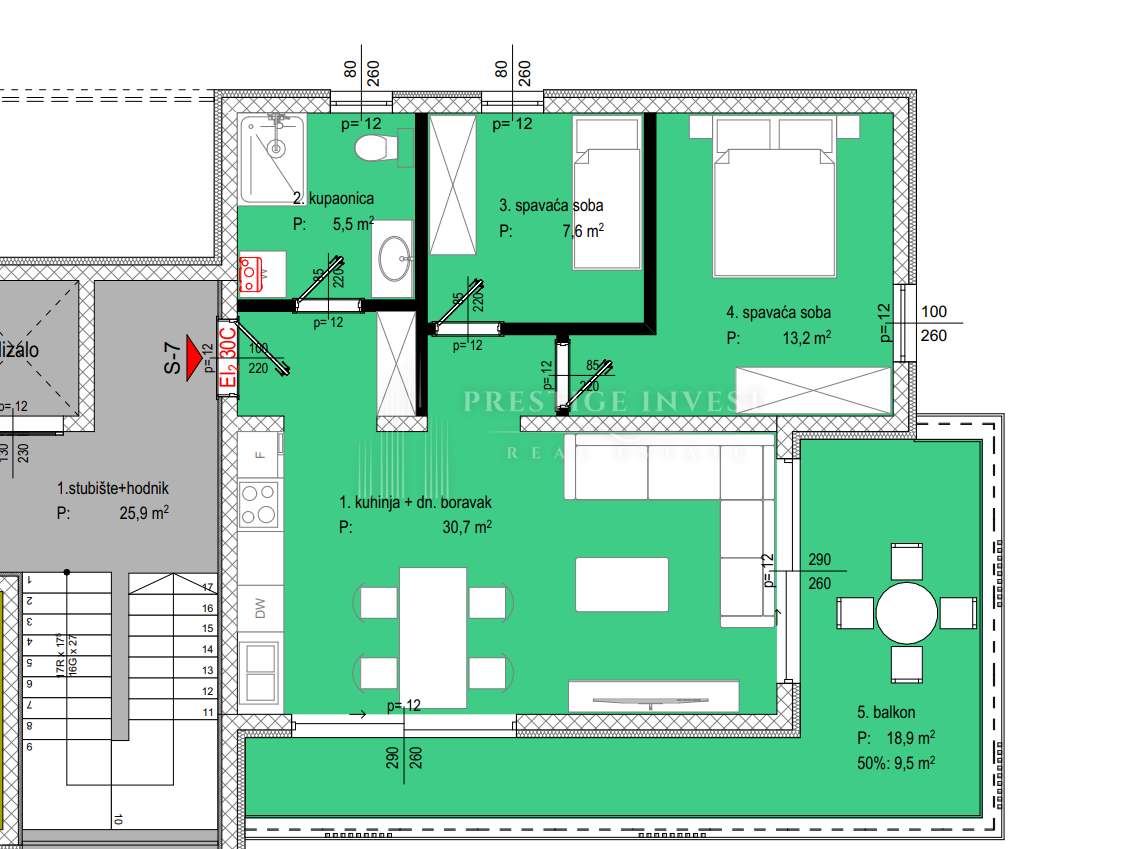 Apartment Zu verkaufen -  Diklo