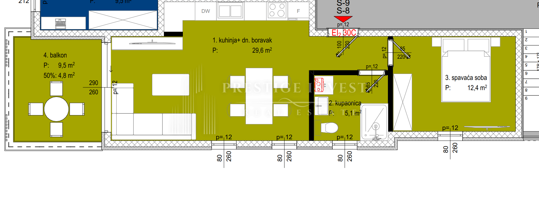 Apartment Zu verkaufen -  Diklo