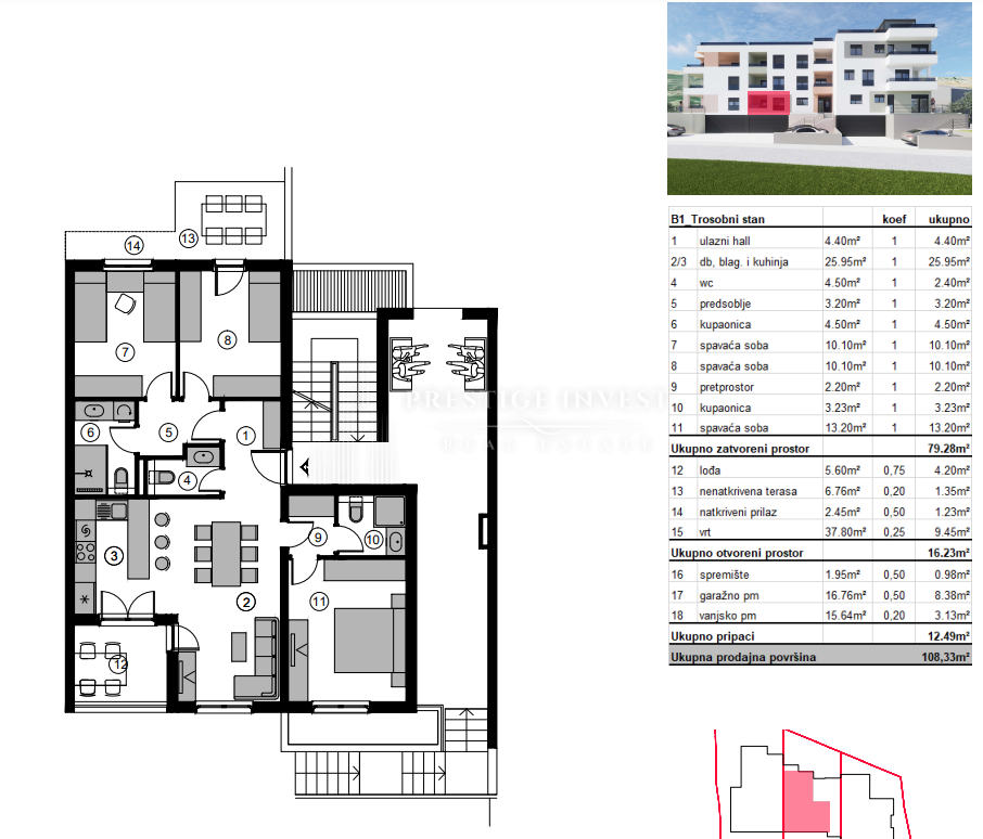 Flat For sale - Splitsko-dalmatinska Podstrana