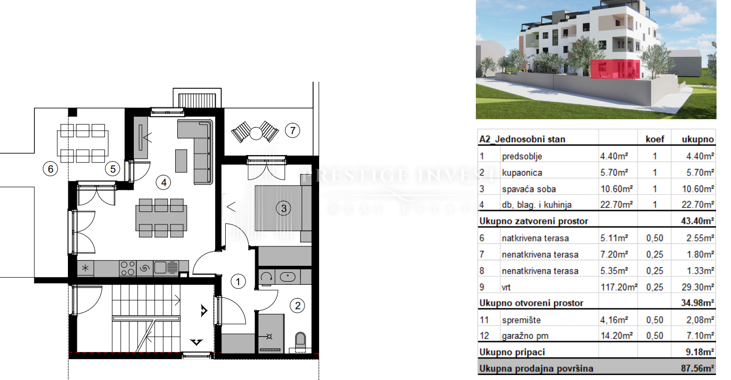 Flat For sale -  Podstrana
