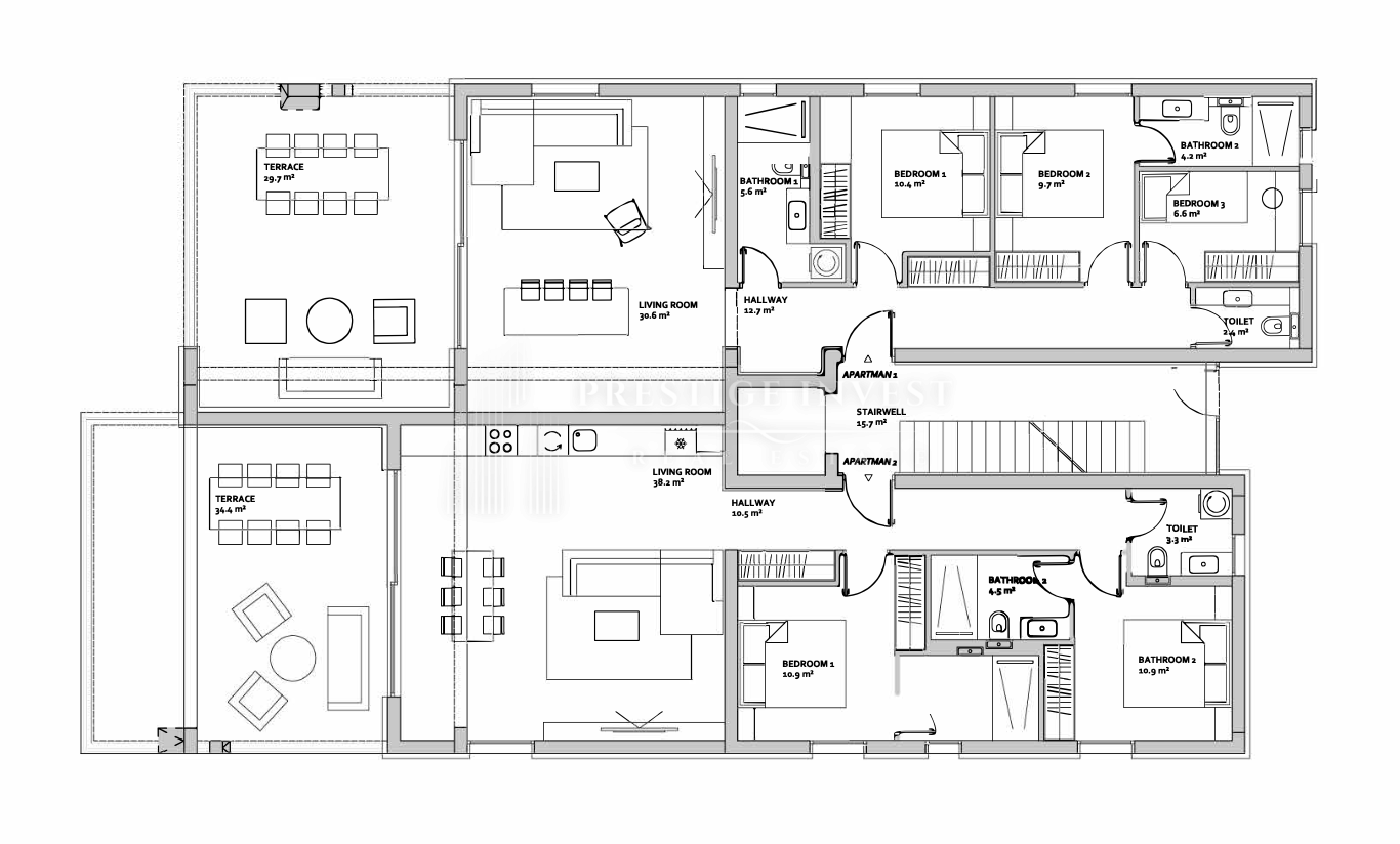 Apartma Na predaj -  Diklo