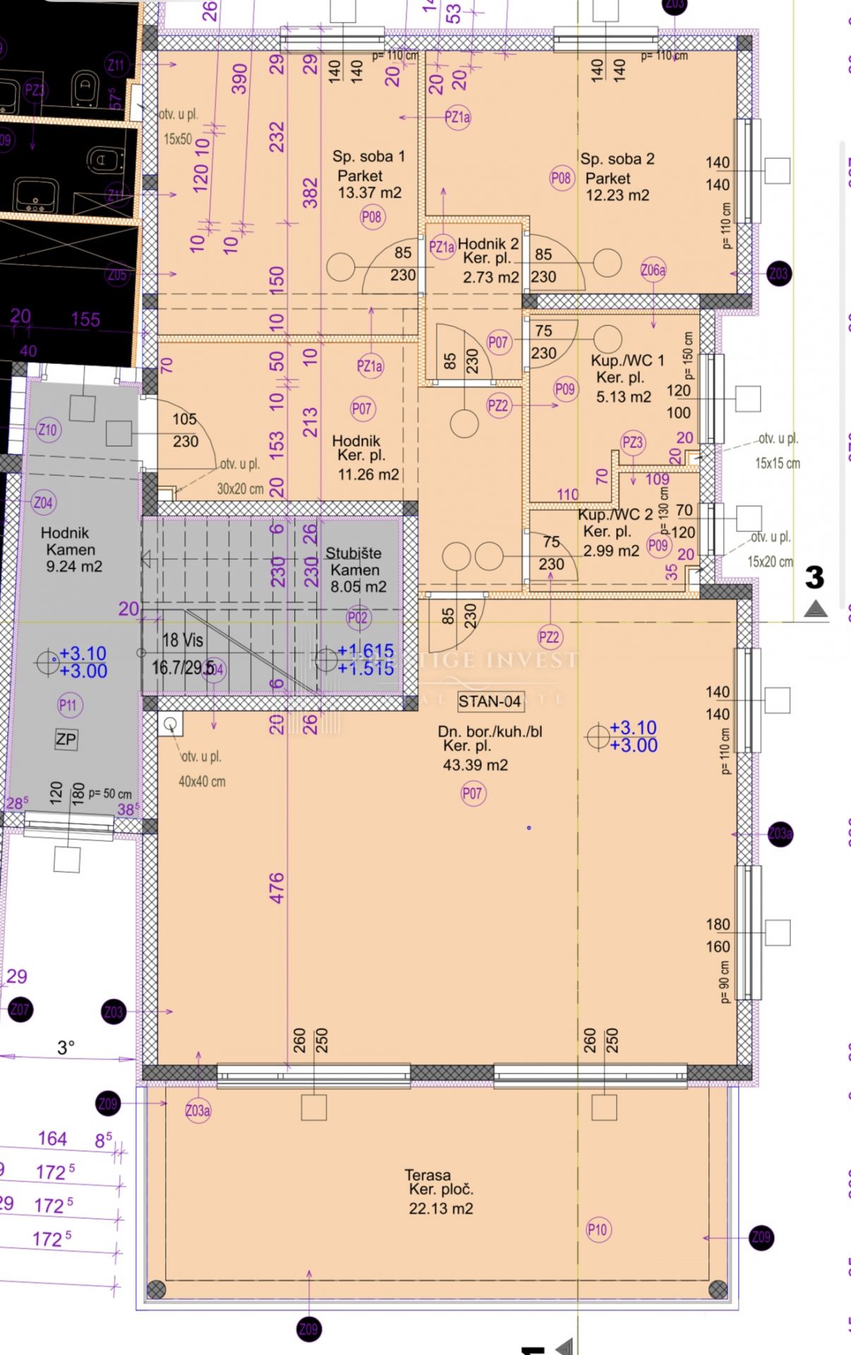 Apartma Na predaj - Zadarska Sukošan