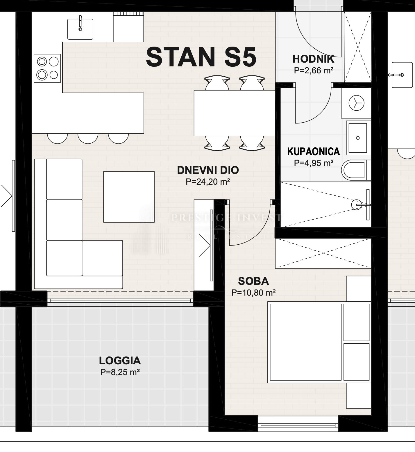 Apartment Zu verkaufen -  Borik