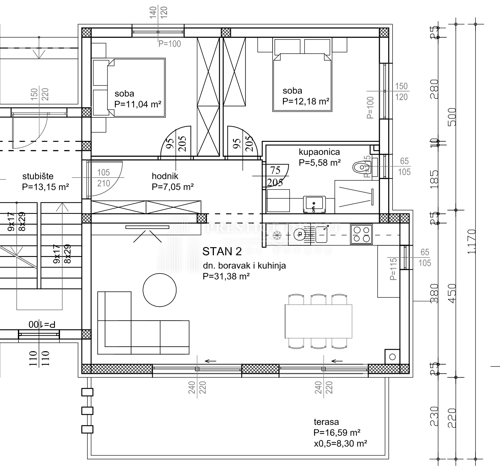 Flat For sale -  Sukošan
