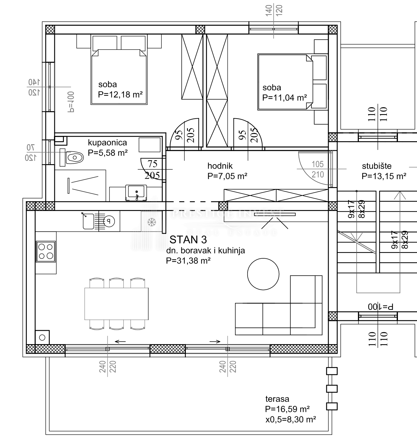 Apartment Zu verkaufen -  Sukošan