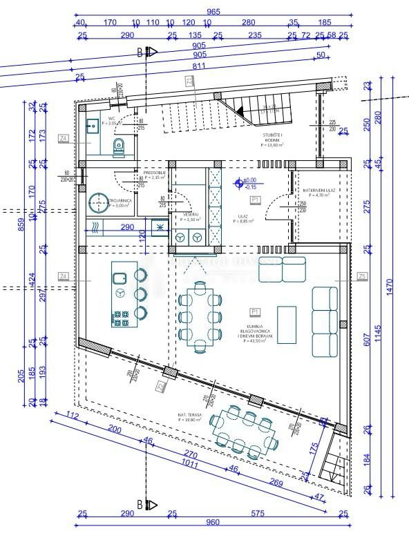 Maison À vendre - Zadarska Sukošan