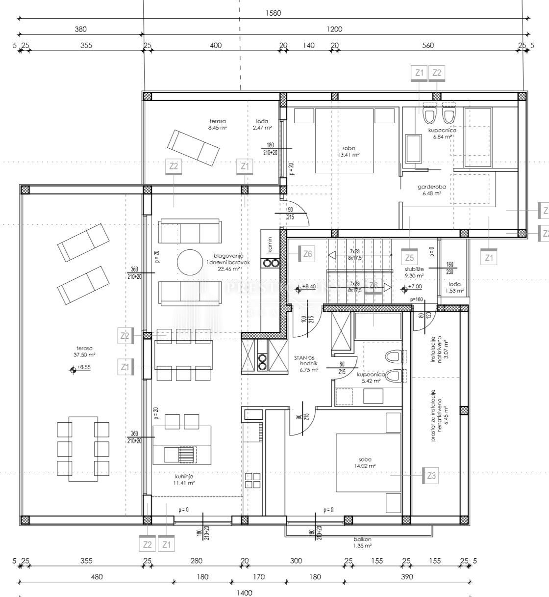 Appartement À vendre - Zadarska Bibinje