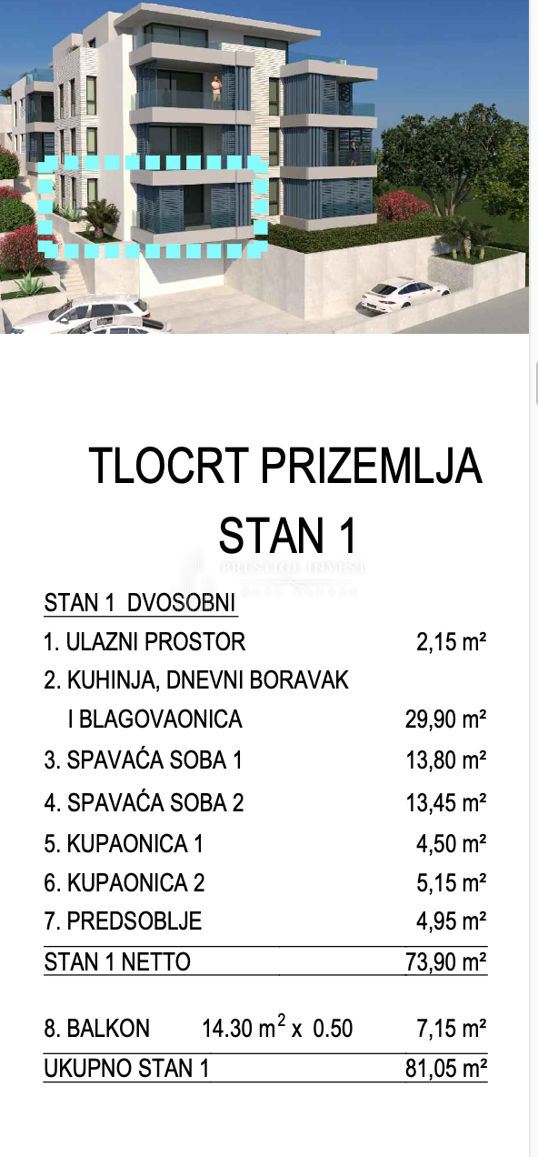 Appartamento In vendita - Šibensko-kninska Primošten