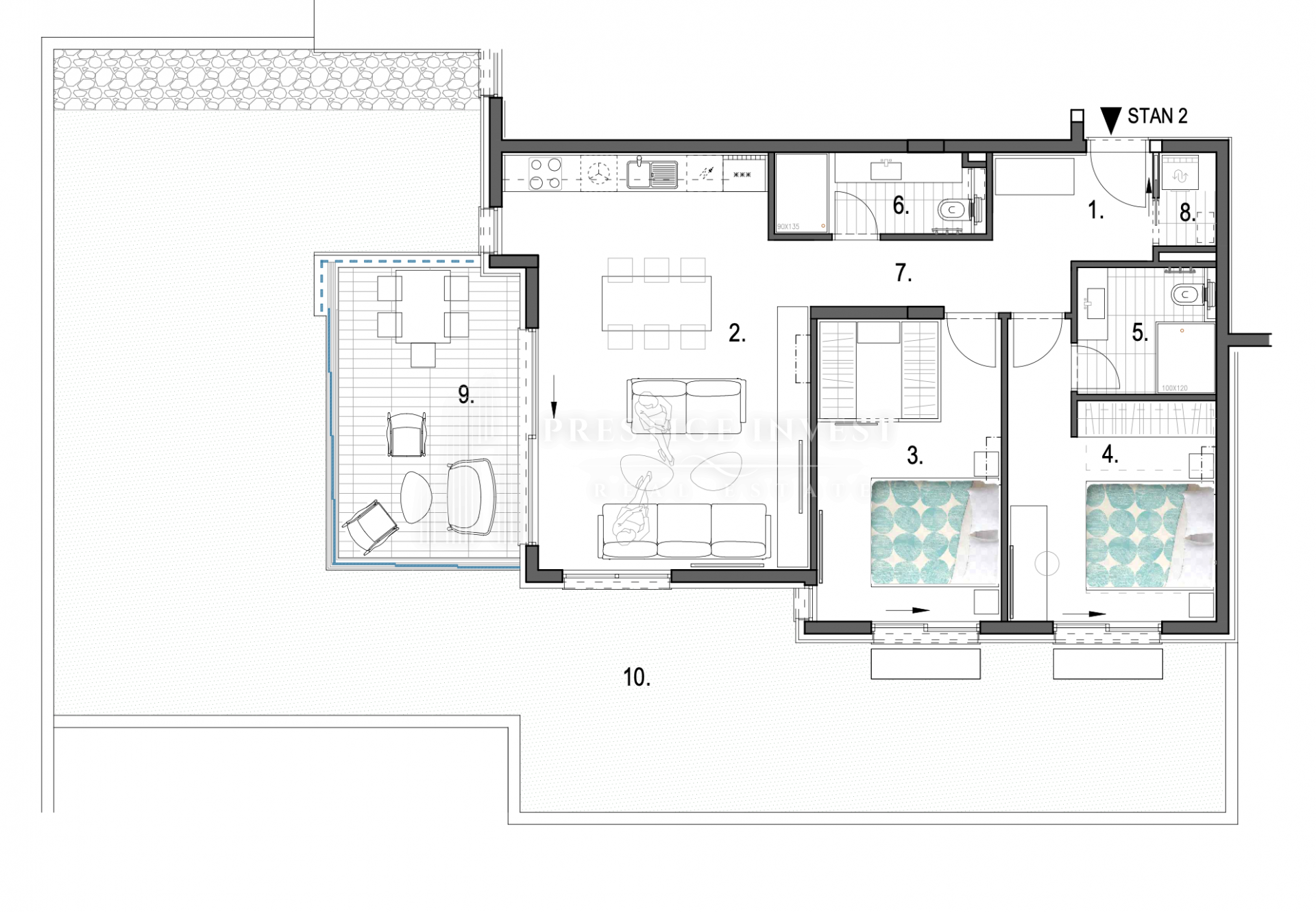 Appartement À vendre - Šibensko-kninska Primošten