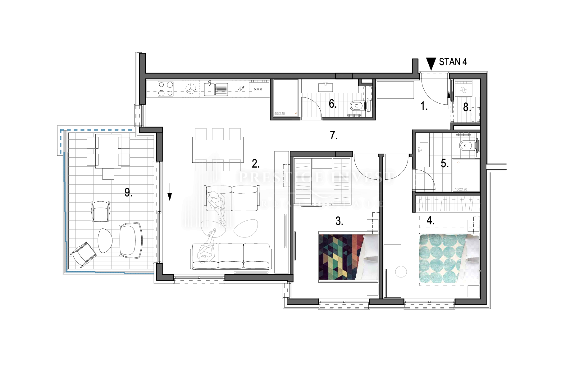 Appartement À vendre - Šibensko-kninska Primošten