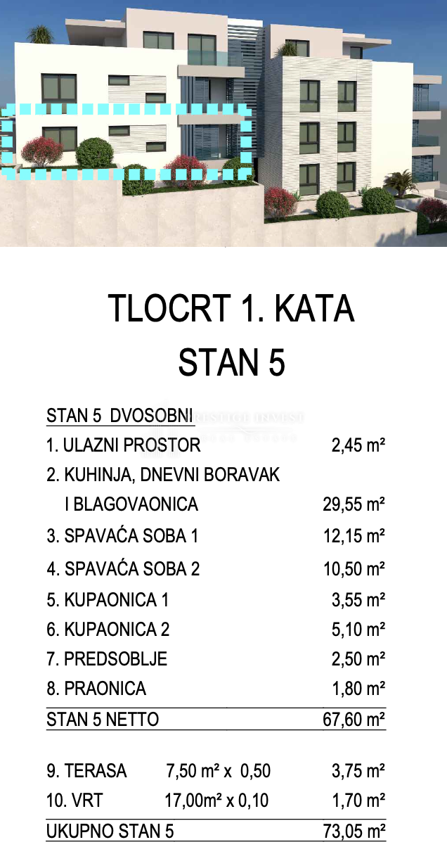 Appartamento In vendita - Šibensko-kninska Primošten