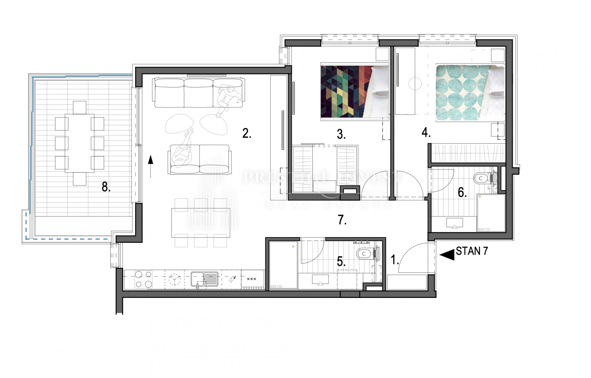 Appartement À vendre - Šibensko-kninska Primošten