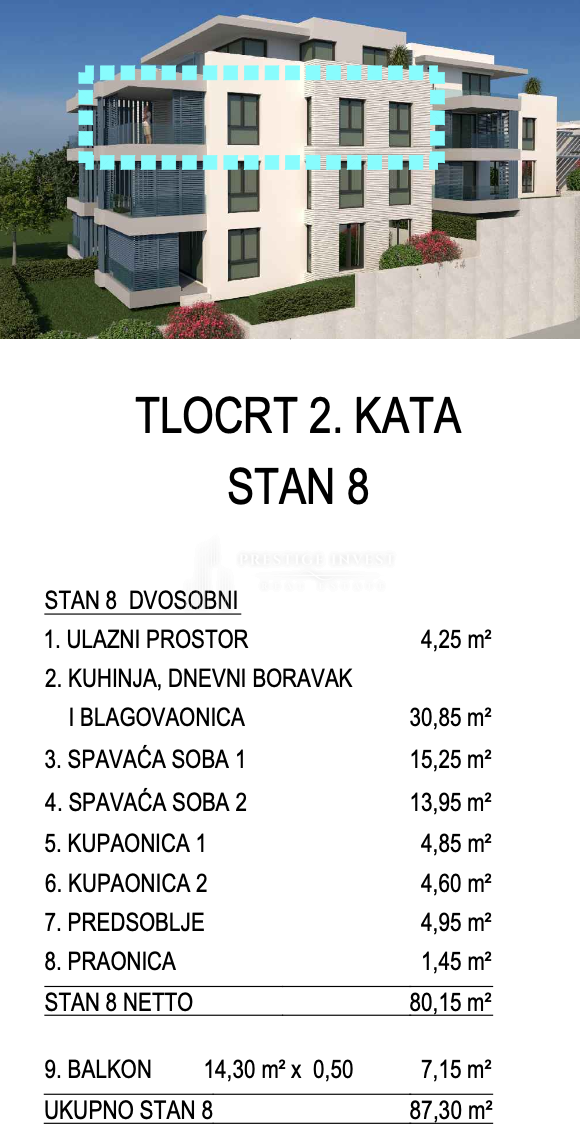 Flat For sale - Šibensko-kninska Primošten