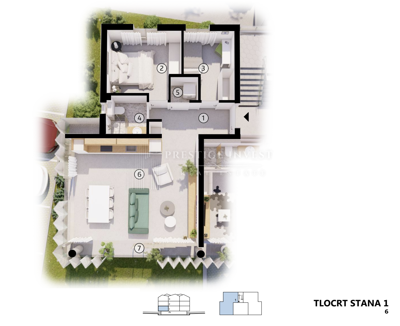 Apartment Zu verkaufen -  Diklo